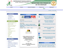 Tablet Screenshot of mfb.gov.mg